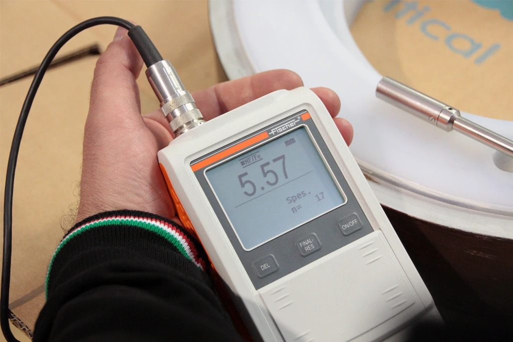 UT thickness inspection